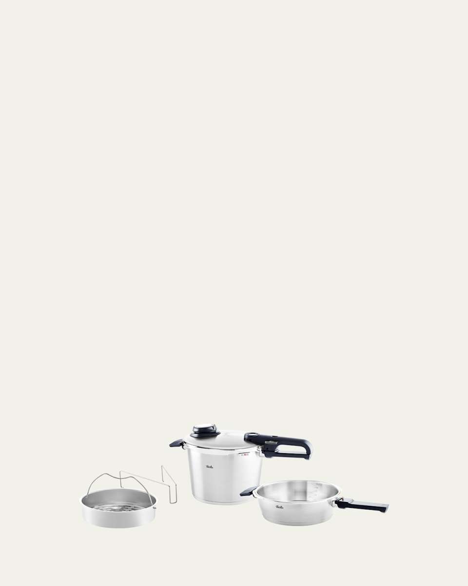 Vitavit Premium 6.3 qt. Pressure Cooker and 2.6 qt. Pressure Skillet Set